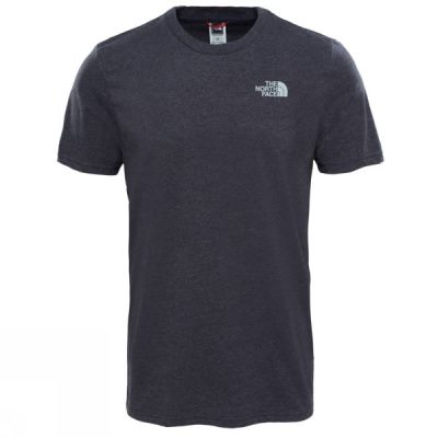 The North Face Rövid Ujjú Simple Dome - Férfi Póló - Sötét Szürke (Magyarország DFZ361458)